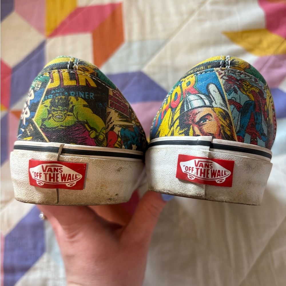 Marvel Comic Print Sneakers - Picture 5 of 5